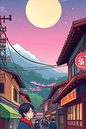 《九号观星台》封面，山顶天文台的圆顶与星空