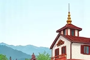 《纸鸢与齿轮》封面，逆光中翻飞的风筝与铜制齿轮